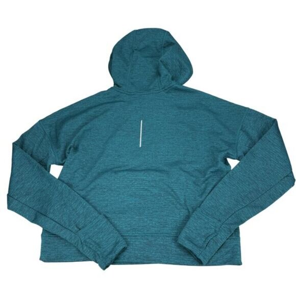 NIKE Therma Sphere Element Running Hoodie Sz XS Midnight Turquiose - Picture 7 of 8